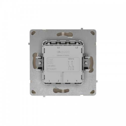 Переключатель 2-кл. KANT ванильн. марципан DKC 7015114