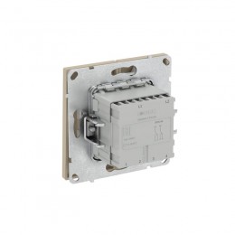 Переключатель 2-кл. KANT ванильн. марципан DKC 7015114