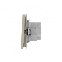 Кнопка 2-кл. KANT ванильн. марципан DKC 7015154