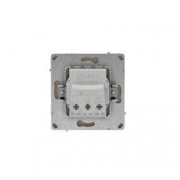 Розетка силовая KANT 2P+E защ. шторки ванильн. марципан DKC 7015003