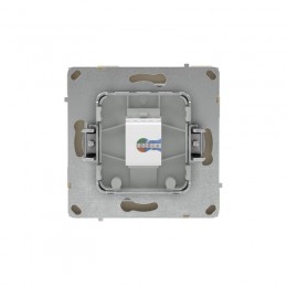 Розетка компьютерная 1-м KANT RJ45 кат.6A без шторки ванильн. марципан DKC 7015673