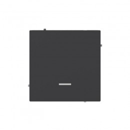 Переключатель 1-кл. KANT с подсветкой черн. уголь DKC 7012143