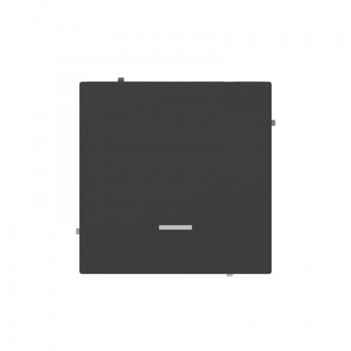 Переключатель 1-кл. KANT с подсветкой черн. уголь DKC 7012143