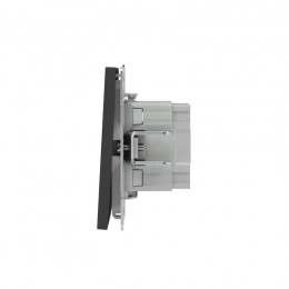 Переключатель 2-кл. KANT черн. уголь DKC 7012114