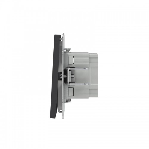 Переключатель 2-кл. KANT черн. уголь DKC 7012114