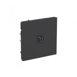 Розетка телевизионная одиночная TV KANT черн. уголь DKC 7012503