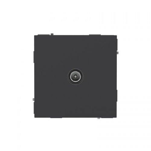 Розетка телевизионная проходная TV KANT черн. уголь DKC 7012513