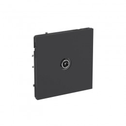 Розетка телевизионная проходная TV KANT черн. уголь DKC 7012513