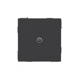 Розетка телевизионная оконечная TV KANT черн. уголь DKC 7012523