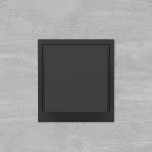 Вывод кабеля из стены KANT черн. уголь DKC 7012983