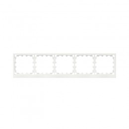 Рамка 5-м KANT бел. магнолия DKC 7000900