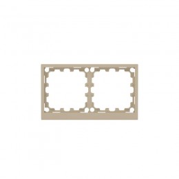 Рамка 2-м KANT ванильн. марципан DKC 7015904