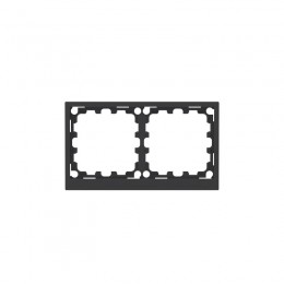 Рамка 2-м KANT черн. уголь DKC 7012904