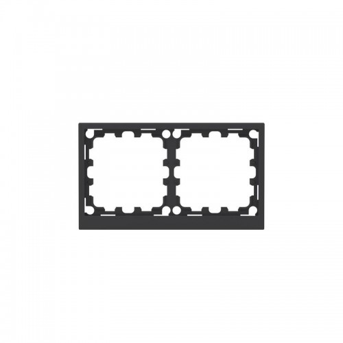 Рамка 2-м KANT черн. уголь DKC 7012904