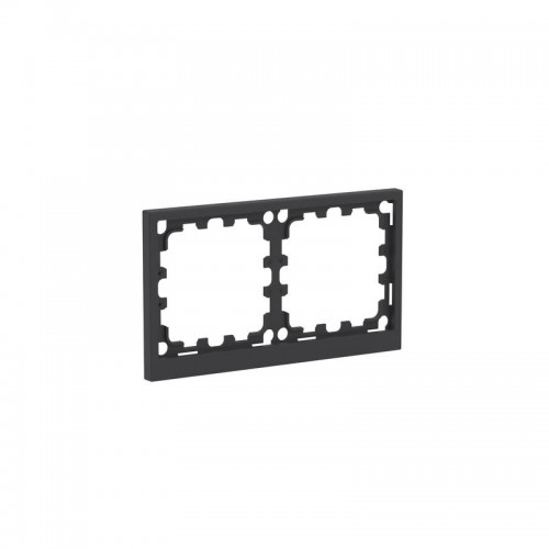 Рамка 2-м KANT черн. уголь DKC 7012904