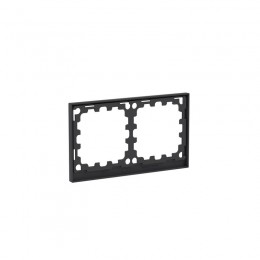 Рамка 2-м KANT черн. уголь DKC 7012904