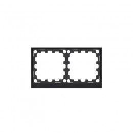 Рамка 2-м KANT черн. уголь DKC 7012904