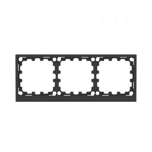 Рамка 3-м KANT черн. уголь DKC 7012906