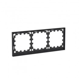 Рамка 3-м KANT черн. уголь DKC 7012906