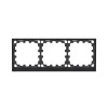 Рамка 3-м KANT черн. уголь DKC 7012906