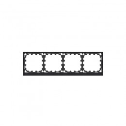 Рамка 4-м KANT черн. уголь DKC 7012908