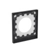 Рамка 1-м KANT IP44 черн. уголь DKC 7012942