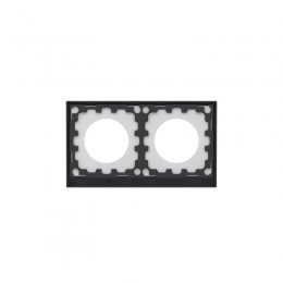 Рамка 2-м KANT IP44 черн. уголь DKC7012944