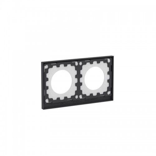 Рамка 2-м KANT IP44 черн. уголь DKC7012944