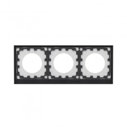 Рамка 3-м KANT IP44 черн. уголь DKC 7012946