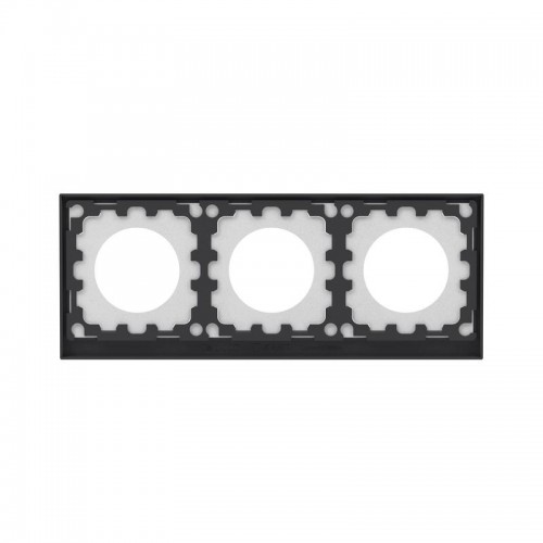 Рамка 3-м KANT IP44 черн. уголь DKC 7012946