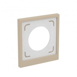 Рамка 1-м KANT IP44 ванильн. марципан DKC 7015942