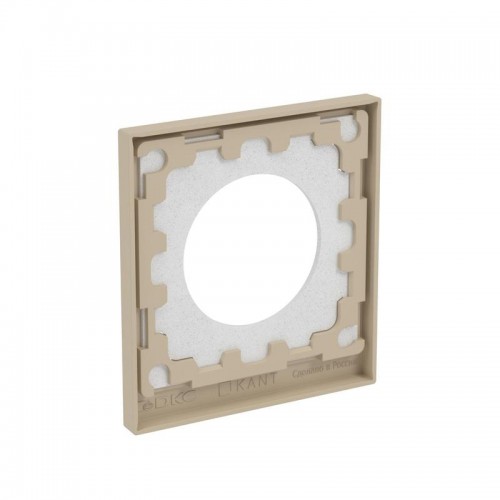 Рамка 1-м KANT IP44 ванильн. марципан DKC 7015942