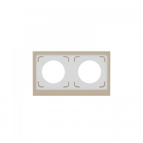 Рамка 2-м KANT IP44 ванильн. марципан DKC 7015944