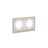 Рамка 2-м KANT IP44 ванильн. марципан DKC 7015944