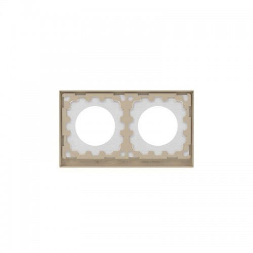 Рамка 2-м KANT IP44 ванильн. марципан DKC 7015944