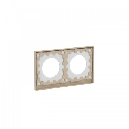 Рамка 2-м KANT IP44 ванильн. марципан DKC 7015944