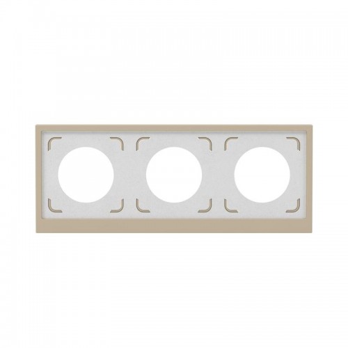 Рамка 3-м KANT IP44 ванильн. марципан DKC 7015946