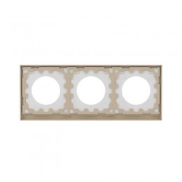 Рамка 3-м KANT IP44 ванильн. марципан DKC 7015946