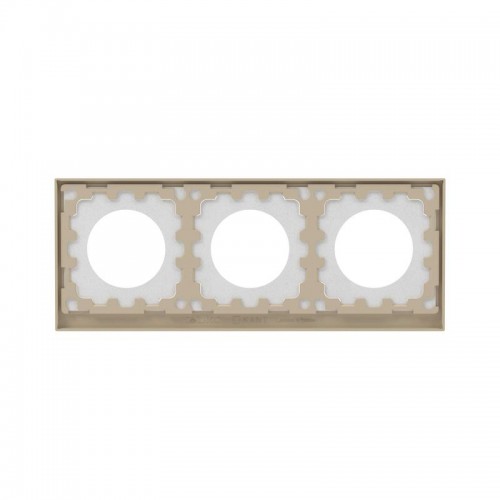 Рамка 3-м KANT IP44 ванильн. марципан DKC 7015946