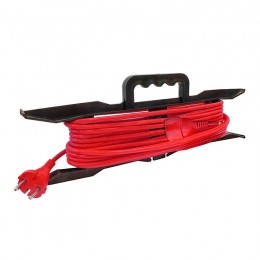 Удлинитель-шнур на рамке 1х50м без заземл. 16А IP44 3.5кВт КГ 2х1.5 АРКТИК морозостойкий DOMTOK 2598