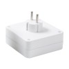 Разветвитель 4-м квадрат с заземл. 16А 3500Вт 250В бел. DОМТОК 2661