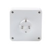 Разветвитель 4-м квадрат с заземл. 16А 3500Вт 250В бел. DОМТОК 2661