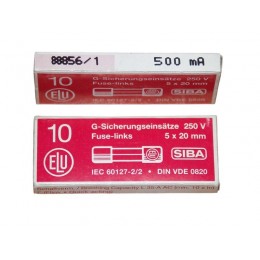 Предохранитель SIBA № 179020.6.3 (6.3А 250В 5х20мм) Электрофарфор ЦБ-00007876