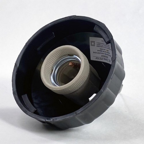 Светильник НСП 03-60 без стекла; корпус пластик черн. Элетех 1005550237