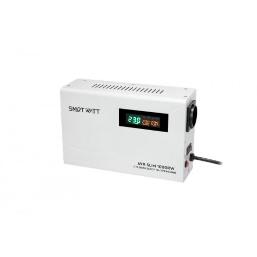 Стабилизатор напряжения настенный SMARTWATT AVR SLIM 1000RW 4512020310001