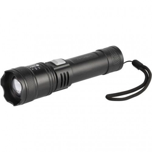 Фонарь светодиодный UA-103 аккумуляторный 7Вт оптический Zoom 3 режима powerbank Трофи Б0069800