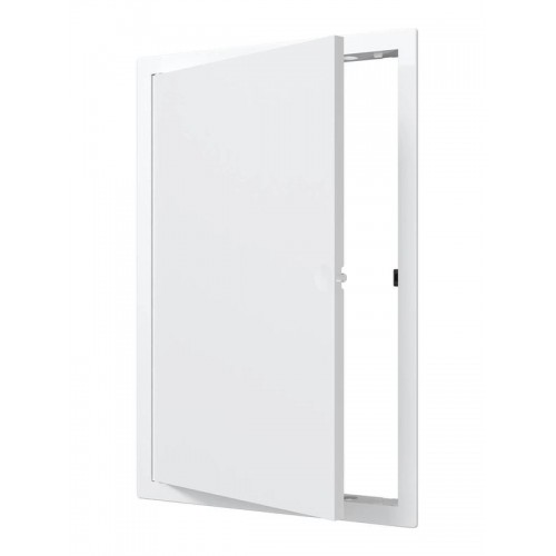 Люк ревизионный LN фланец 200х300 нажимной 223х323 пластик EVECS L2030N