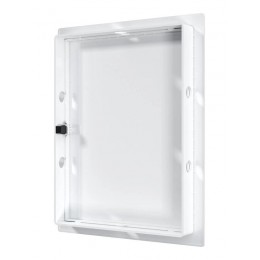 Люк ревизионный LN фланец 150х200 нажимной 172х222 пластик EVECS L1520N