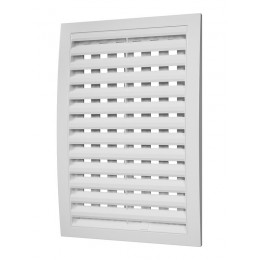 Решетка вентиляционная регулир. 180х250 бел. ERA 1825РРП