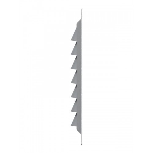 Решетка вентиляционная вытяжная стальная с оцинк. покрытием 150х150мм ERA 1515МЦ